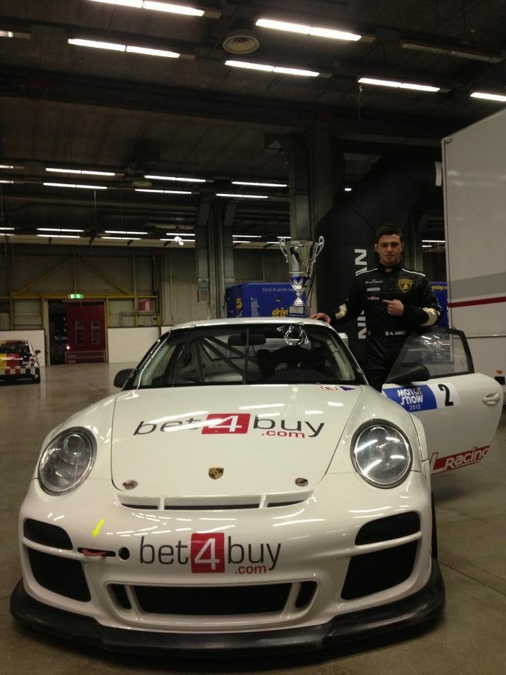 ANDREA AMICI VINCE NELLA GT CUP AL MOTOR SHOW